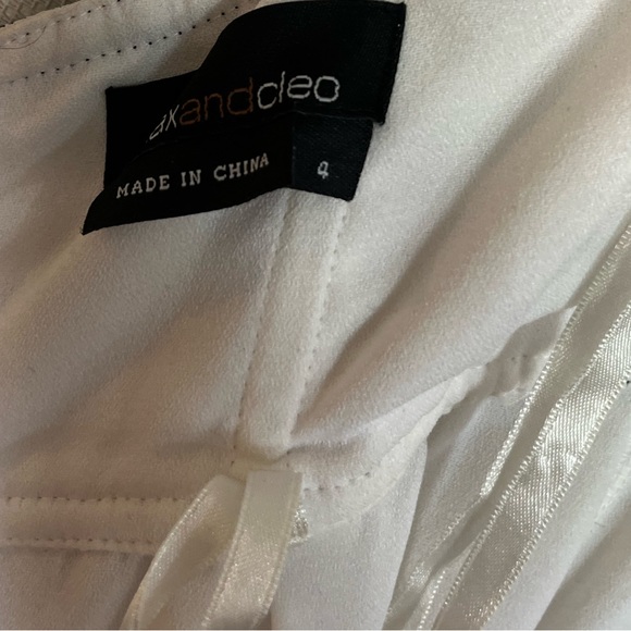 Max & Cleo Black & White Halter Maxi Dress 🌵4 - Picture 2 of 16